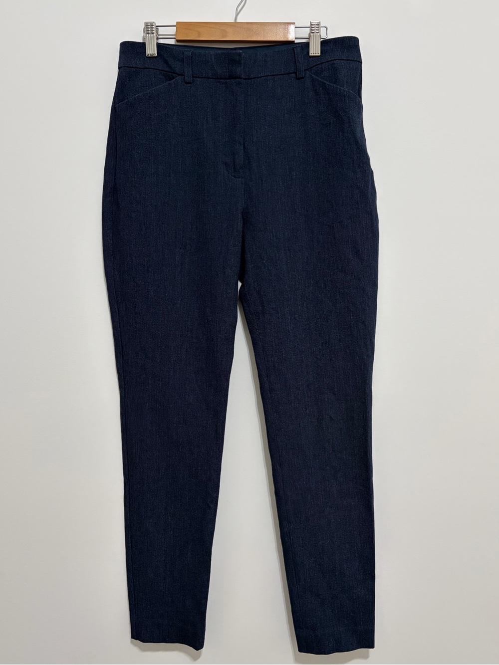 Express Editor Navy Tailored Pants
